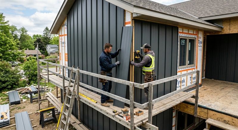 Aluminium Siding Installation in Carrboro, NC