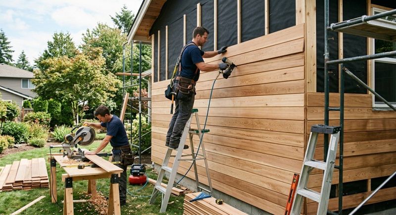 Barn Siding Installation in Apex, NC