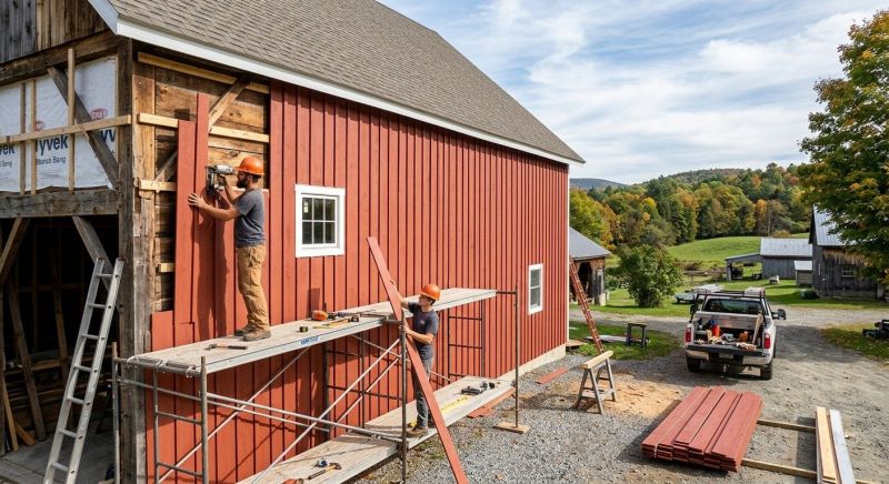 Barn Siding Installation in Mebane, NC