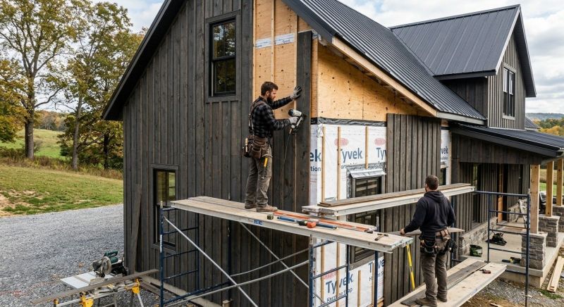 Barn Siding Installation in Orange County, NC