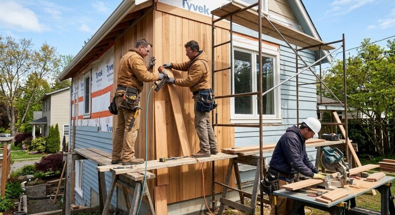 Barn Wood Siding Installation in Pittsboro, NC
