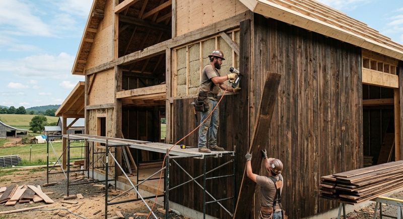 Batten Siding Installation in Bear Creek, NC