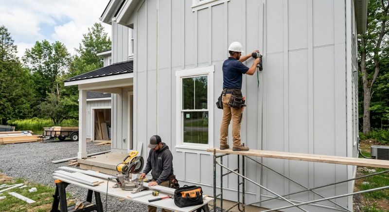 Batten Siding Installation in Bear Creek, NC