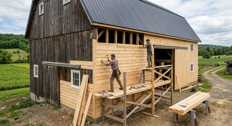 Batten Siding Installation in Bear Creek, NC