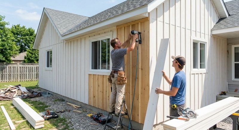 Batten Siding Installation in Carrboro, NC