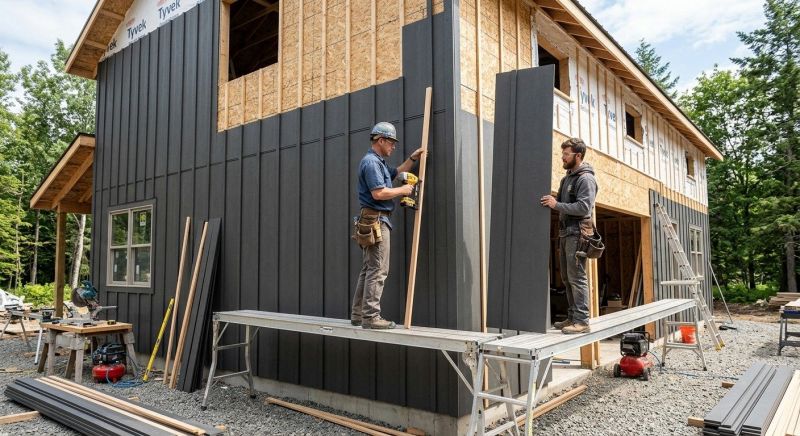 Batten Siding Installation in Fuquay Varina, NC