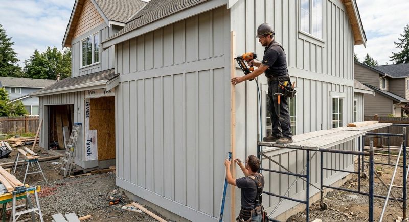 Batten Siding Installation in Graham, NC