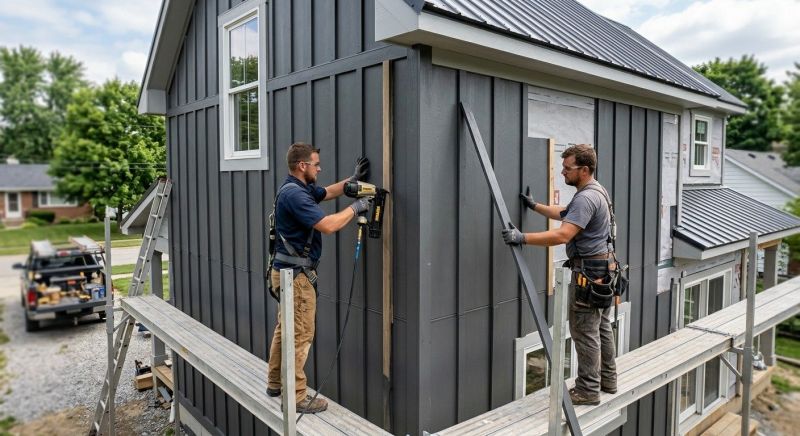 Batten Siding Installation in Graham, NC