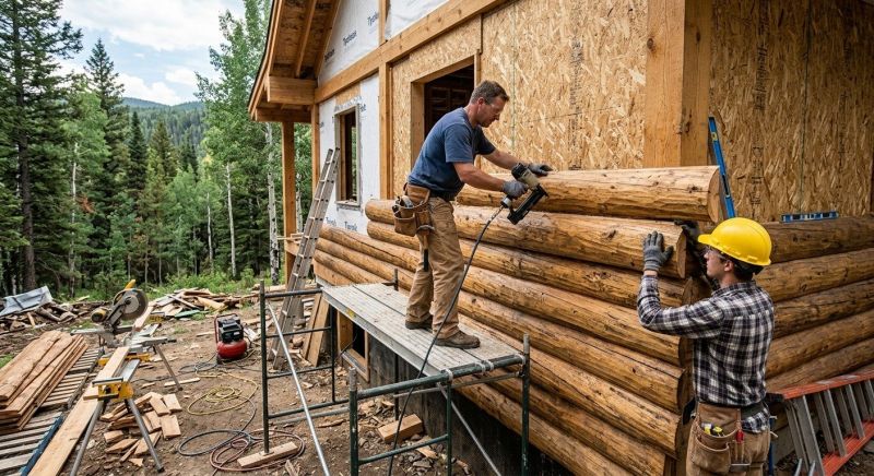 Cabin Siding Installation in Pittsboro, NC