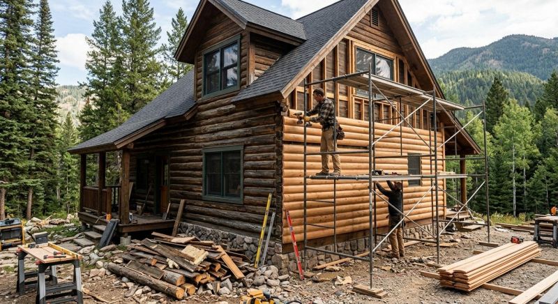 Cabin Siding Installation in Pittsboro, NC