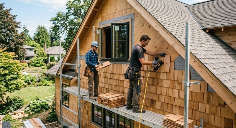 Cedar Siding Installation in Graham, NC
