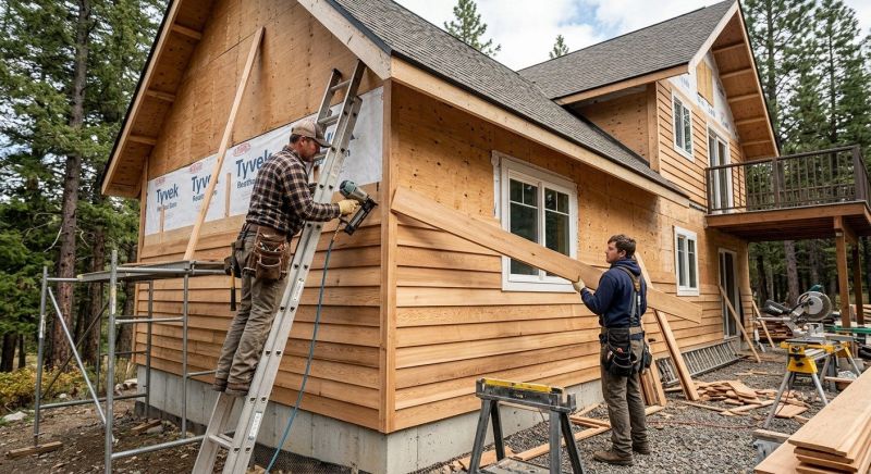 Cedar Siding Installation in Mebane, NC