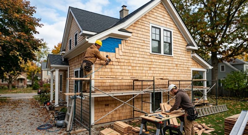 Cedar Siding Installation in Mebane, NC