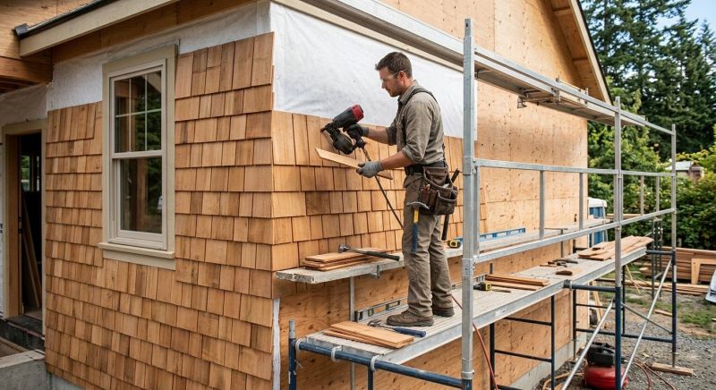 Cedar Siding Installation in Moncure, NC