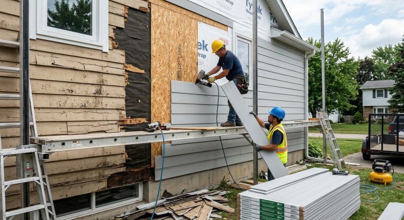 Cement Board Replacement in Pittsboro, NC