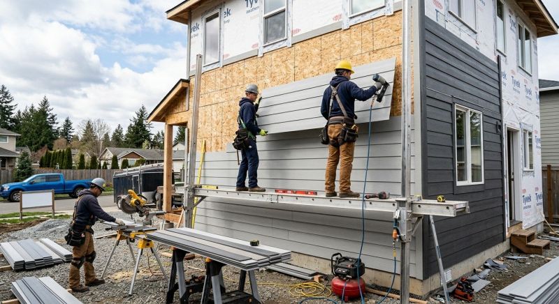Cement Siding Installation in Bear Creek, NC