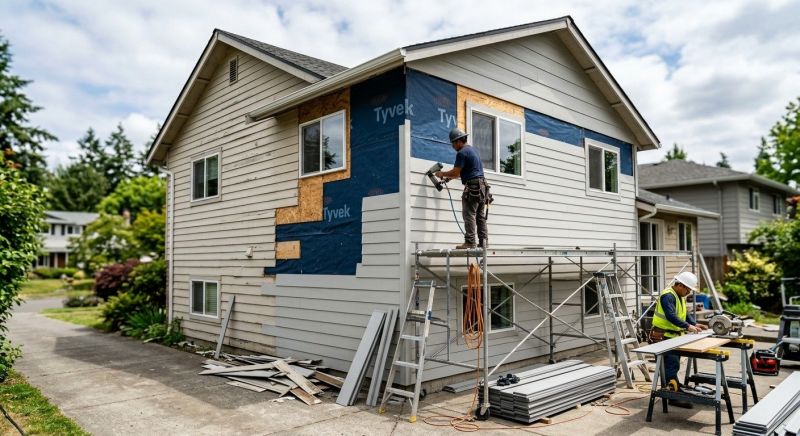 Cement Siding Installation in Carrboro, NC