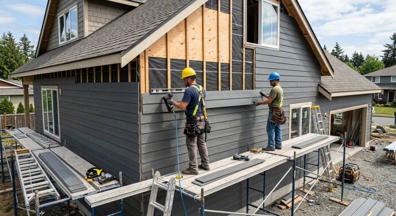 Cement Siding Installation in Durham, NC