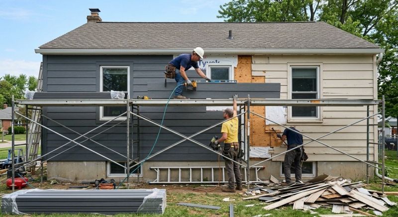 Cement Siding Installation in Pittsboro, NC