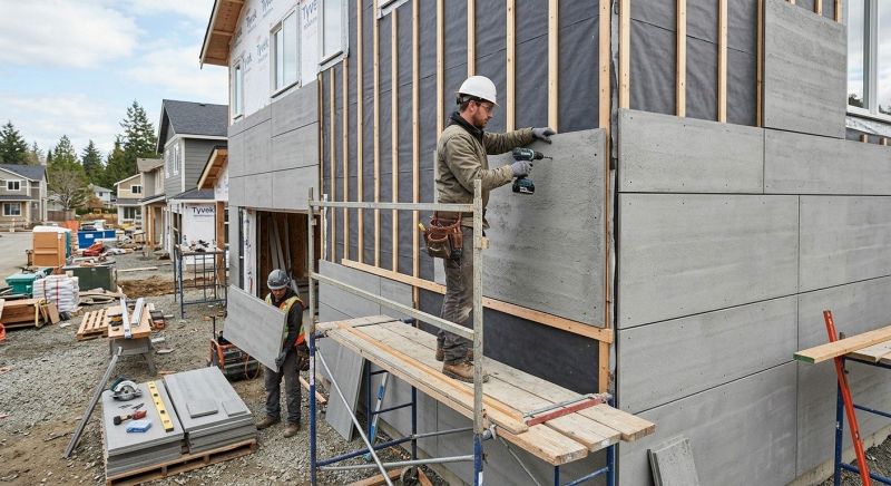 Cement Siding Installation in Moncure, NC