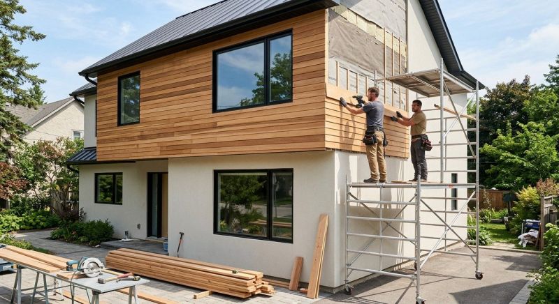 Cladding Replacement in Pittsboro, NC