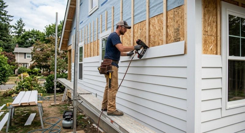 Clapboard Siding Installation in Pittsboro, NC