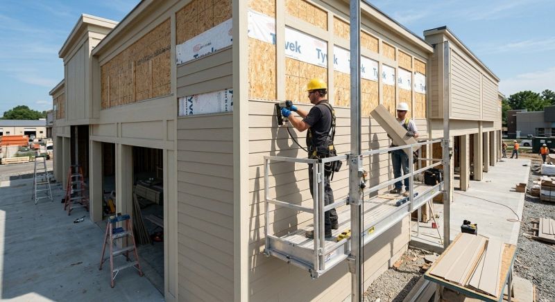 Commercial Siding Installation in Pittsboro, NC