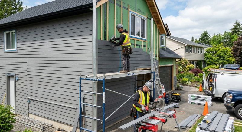 Composite Siding Installation in Durham, NC
