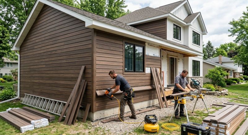 Composite Siding Installation in Pittsboro, NC