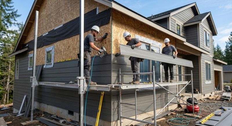 Engineered Siding Installation in Mebane, NC