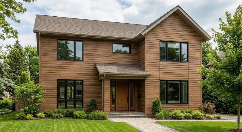 Faux Wood Siding Installation in Moncure, NC