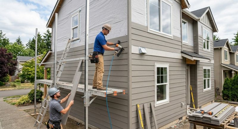 Fiber Cement Installation in Apex, NC