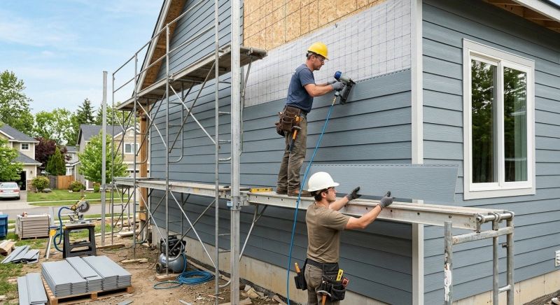 Fiber Cement Installation in Apex, NC