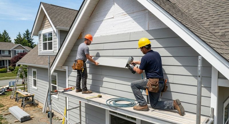 Fiber Cement Installation in Cary, NC