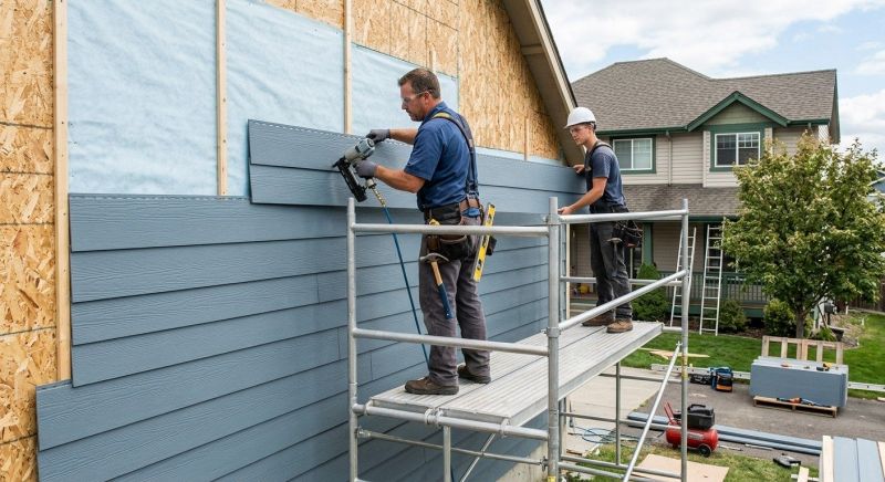 Fiber Siding Installation in Haw River, NC