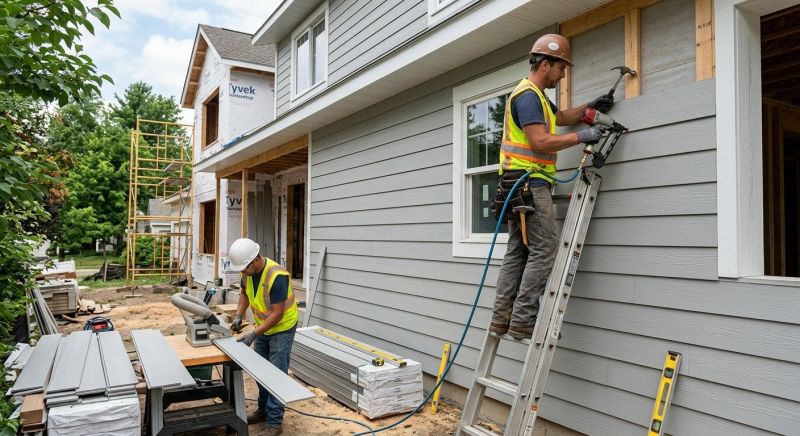 Fiber Siding Installation in Pittsboro, NC