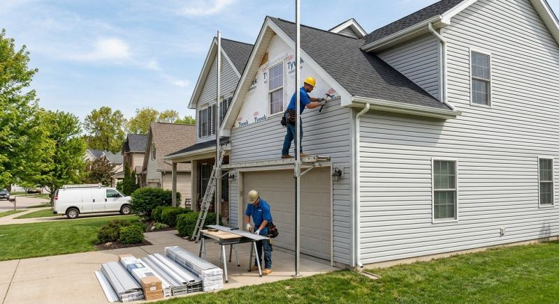 Garage Siding Installation in Pittsboro, NC