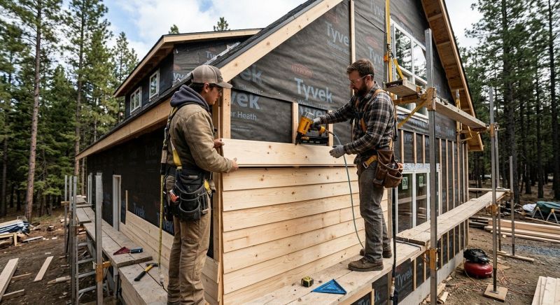 Hardwood Siding Installation in Bear Creek, NC