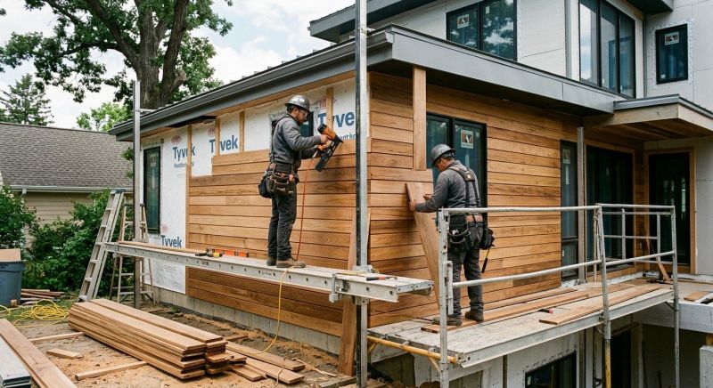 Hardwood Siding Installation in Graham, NC