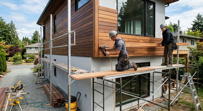 Hardwood Siding Installation in Moncure, NC