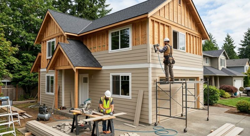 Home Cladding Installation in Pittsboro, NC