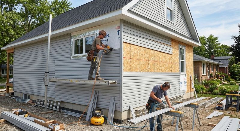 House Siding Installation in Cary, NC