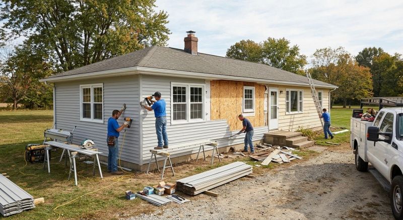 House Siding Replacement in Pittsboro, NC