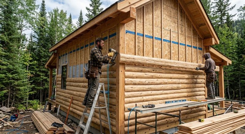 Log Siding Installation in Durham, NC