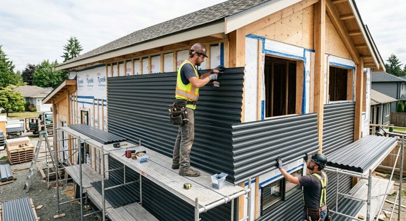 Metal Siding Installation in Bear Creek, NC