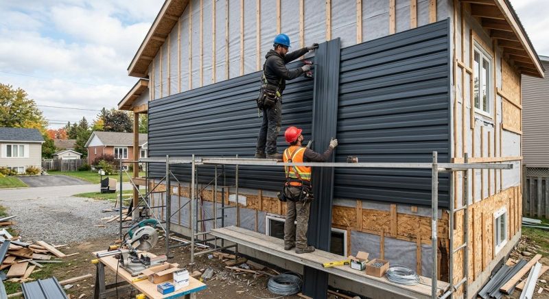 Metal Siding Installation in Pittsboro, NC