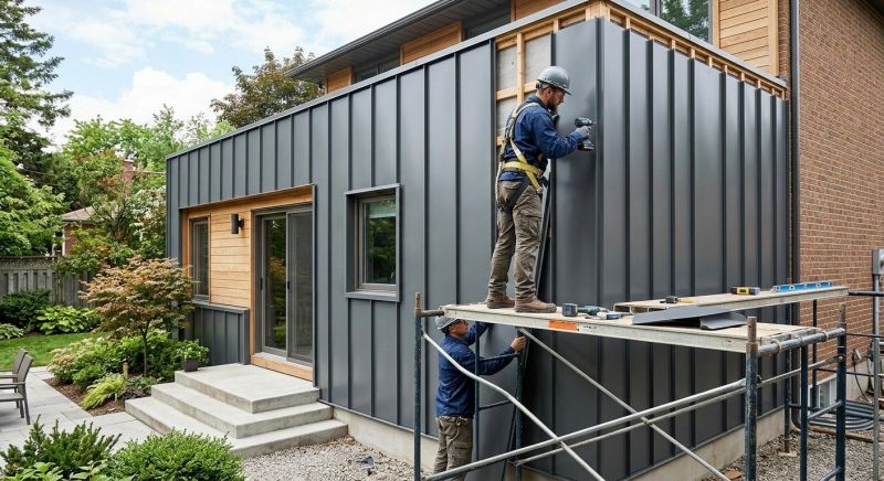 Metal Siding Installation in Pittsboro, NC