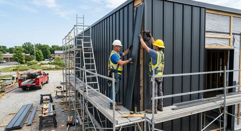 Metal Siding Installation in Pittsboro, NC