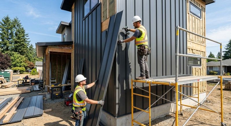 Metal Siding Installation in Raleigh, NC