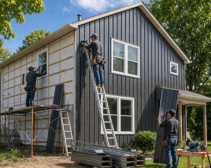 Metal Siding Installation in Sanford, NC